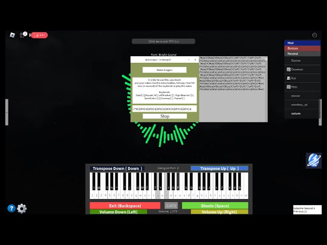 ROBLOX Piano - Honey I'm Home by Ghost 